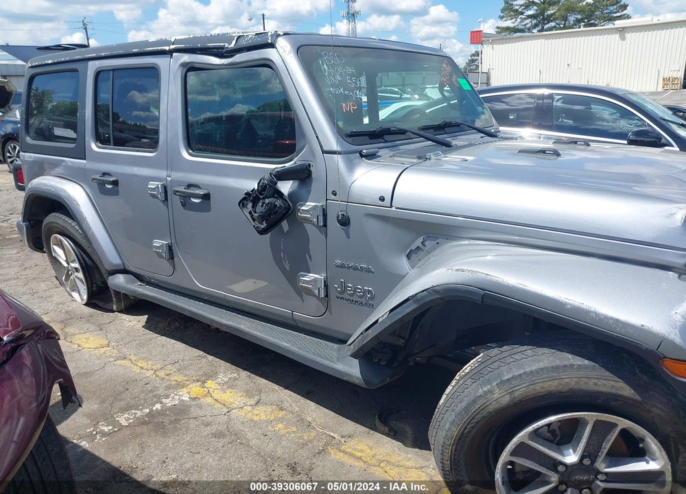 2021 JEEP WRANGLER UNLIMITED SAHARA 4X4 VIN: 1C4HJXEN0MW645568