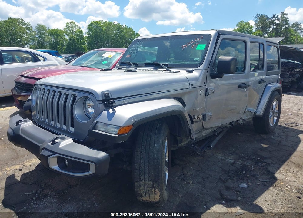 2021 JEEP WRANGLER UNLIMITED SAHARA 4X4 VIN: 1C4HJXEN0MW645568