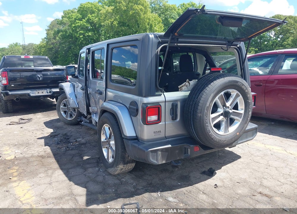 2021 JEEP WRANGLER UNLIMITED SAHARA 4X4 VIN: 1C4HJXEN0MW645568