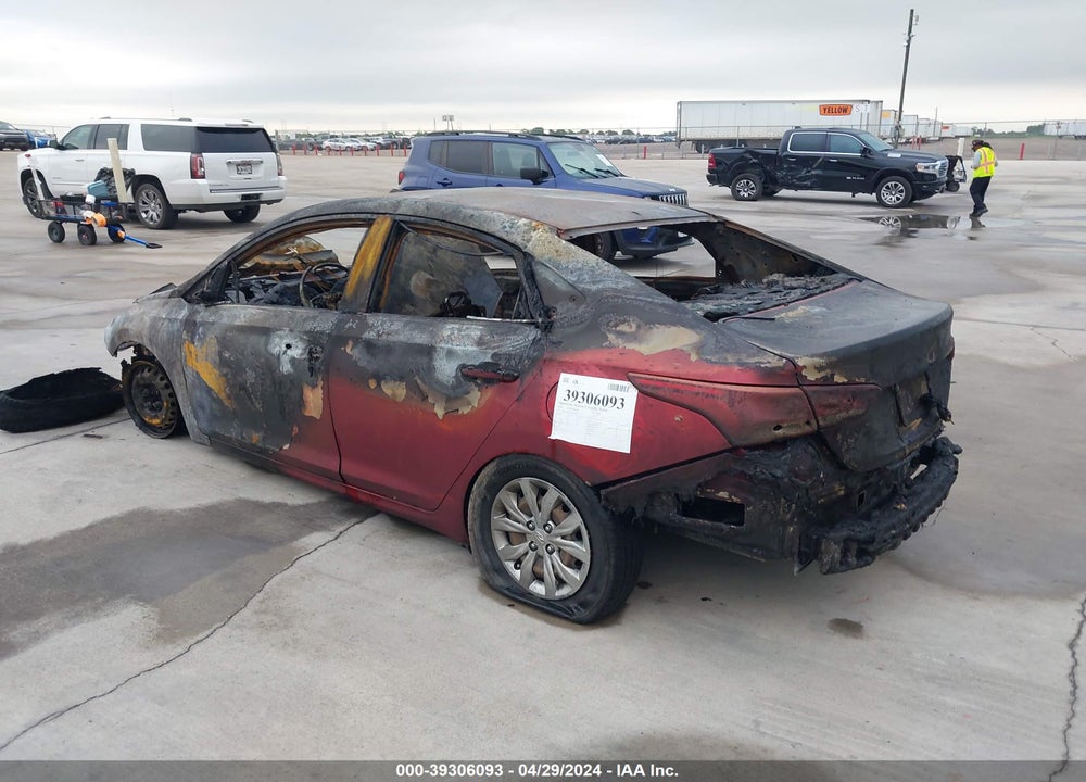 2018 HYUNDAI ACCENT SE VIN: 3KPC24A3XJE025780