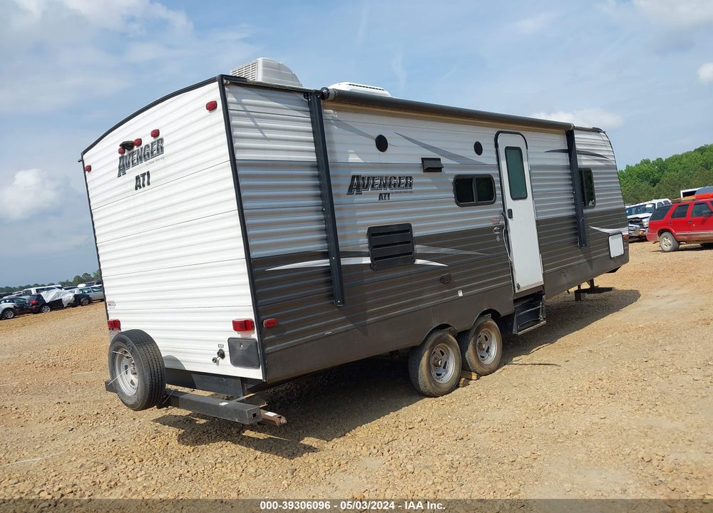 2018 AVENGER TRAVEL TRAILER VIN: 5ZT2AVKB3JB919755