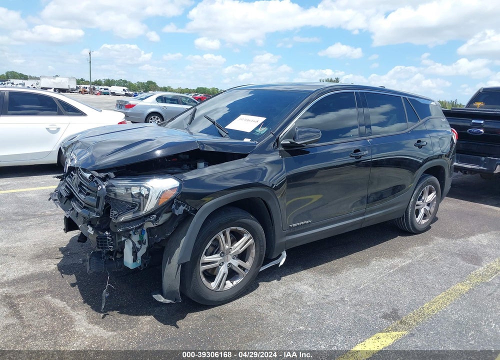 2018 GMC TERRAIN SLE VIN: 3GKALMEV9JL411851