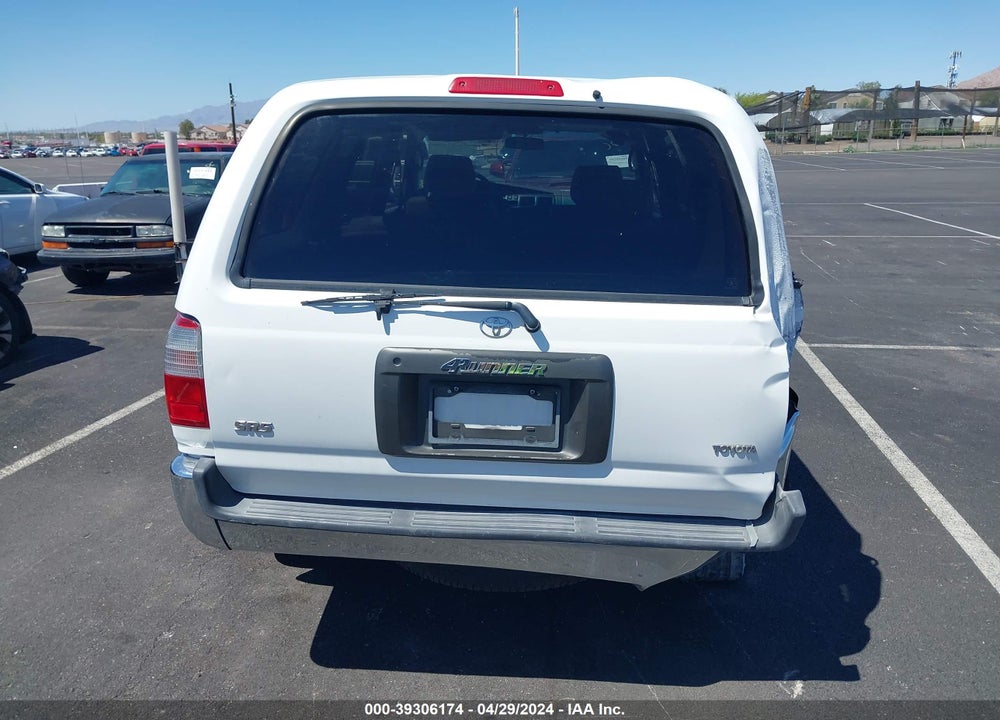 1997 TOYOTA 4RUNNER SR5 V6 VIN: JT3HN86R5V0061283
