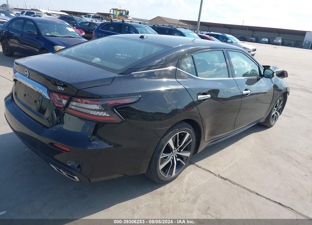 2022 NISSAN MAXIMA SV XTRONIC CVT VIN: 1N4AA6CV7NC506805