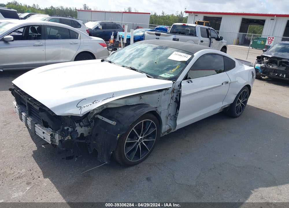 2016 FORD MUSTANG ECOBOOST VIN: 1FA6P8TH0G5283413