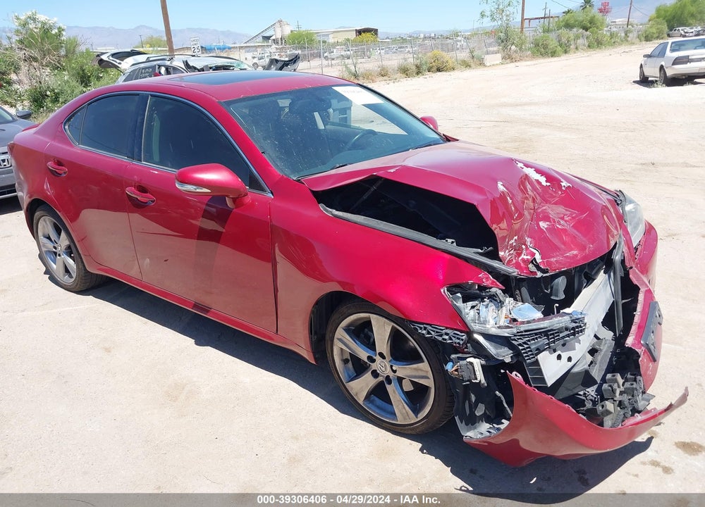 2012 LEXUS IS 250 VIN: JTHBF5C24C5166593