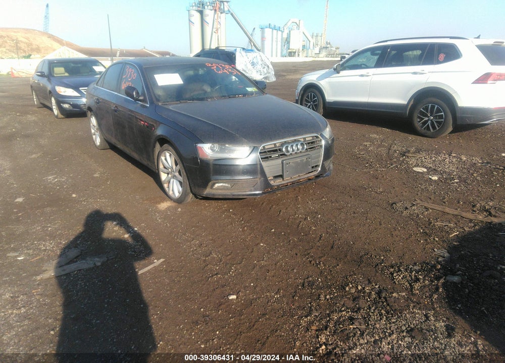 2013 AUDI A4 2.0T PREMIUM VIN: WAUFFAFL3DN047299