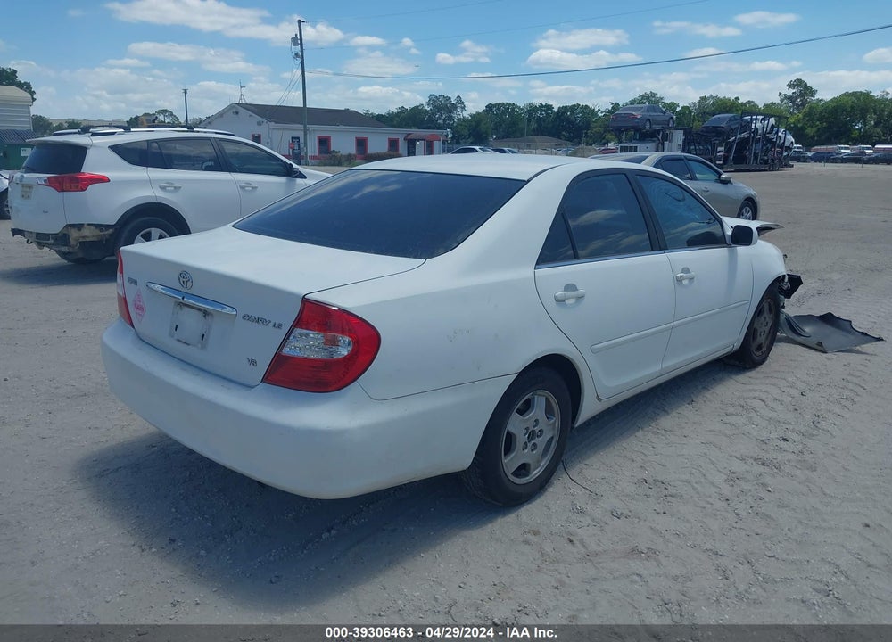 2003 TOYOTA CAMRY LE V6 VIN: 4T1BF32K53U047329