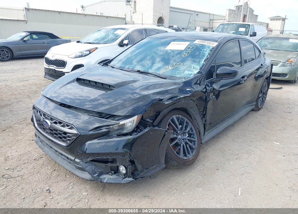 2023 SUBARU WRX PREMIUM VIN: JF1VBAF6XP9817599