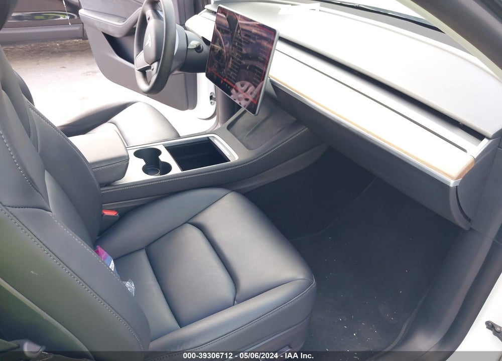 2021 TESLA MODEL Y LONG RANGE DUAL MOTOR ALL-WHEEL DRIVE VIN: 5YJYGDEE3MF124765