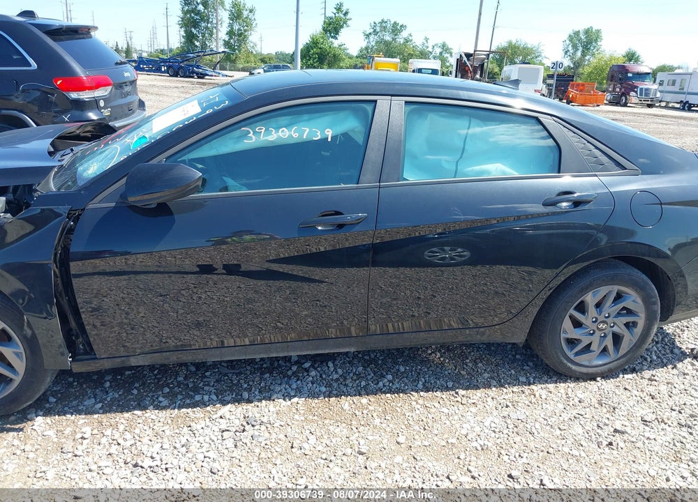 2024 HYUNDAI ELANTRA HYBRID BLUE VIN: KMHLM4DJ6RU094639