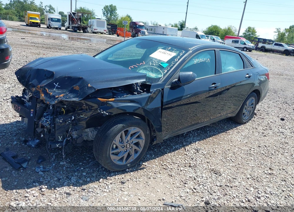 2024 HYUNDAI ELANTRA HYBRID BLUE VIN: KMHLM4DJ6RU094639