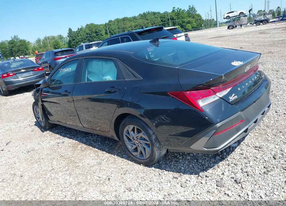 2024 HYUNDAI ELANTRA HYBRID BLUE VIN: KMHLM4DJ6RU094639