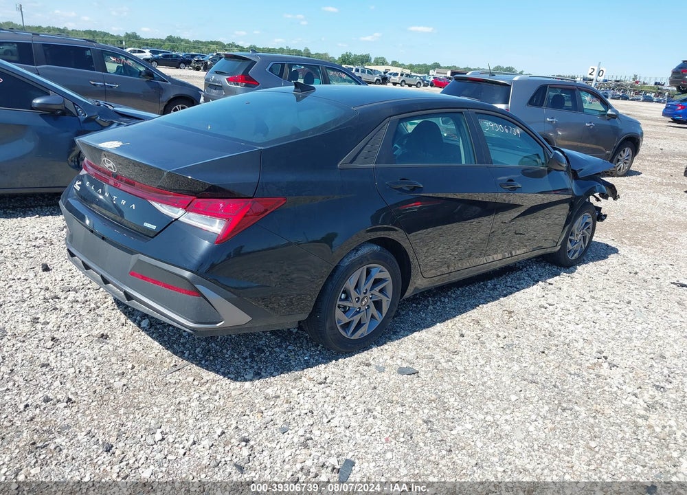 2024 HYUNDAI ELANTRA HYBRID BLUE VIN: KMHLM4DJ6RU094639