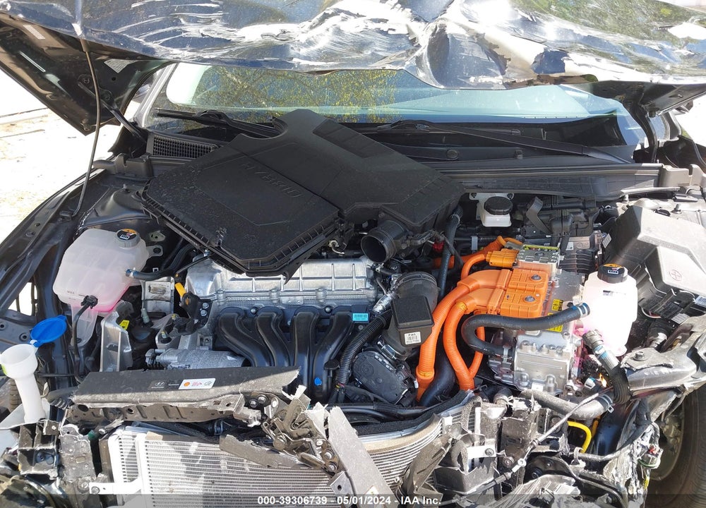 2024 HYUNDAI ELANTRA HYBRID BLUE VIN: KMHLM4DJ6RU094639