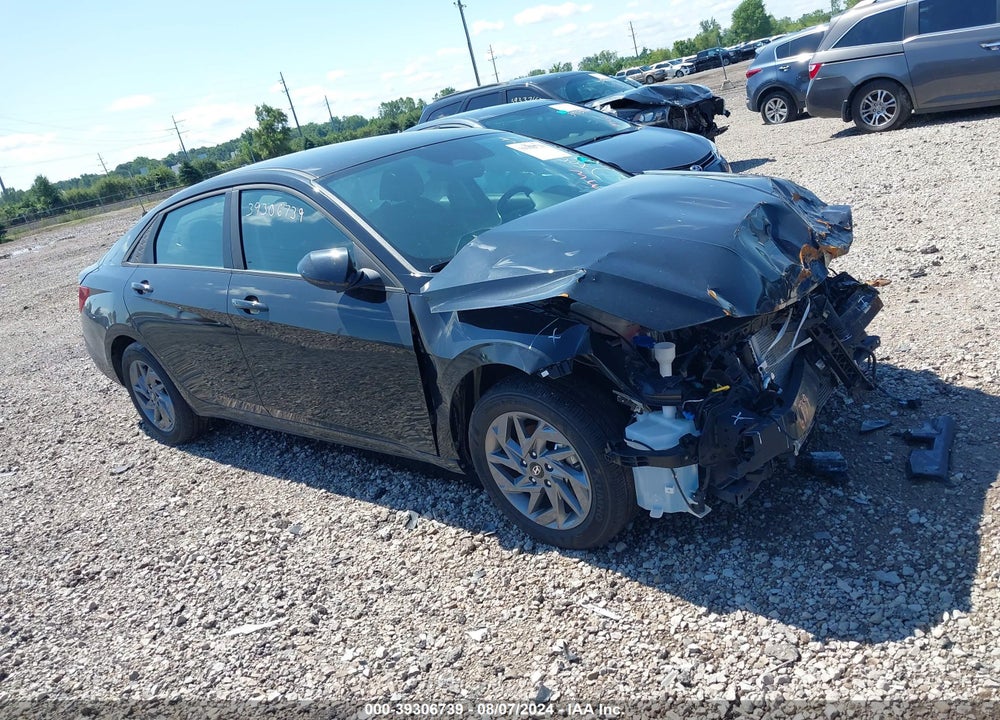 2024 HYUNDAI ELANTRA HYBRID BLUE VIN: KMHLM4DJ6RU094639
