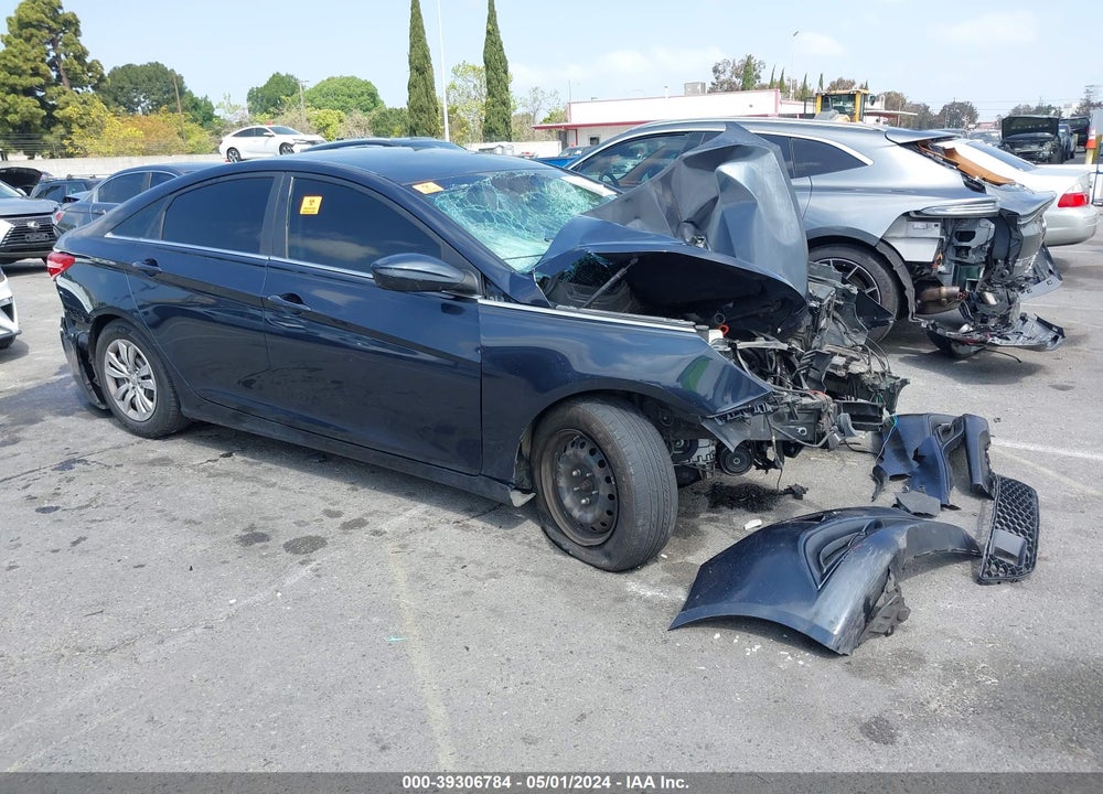 2013 HYUNDAI SONATA GLS VIN: 5NPEB4AC9DH608222
