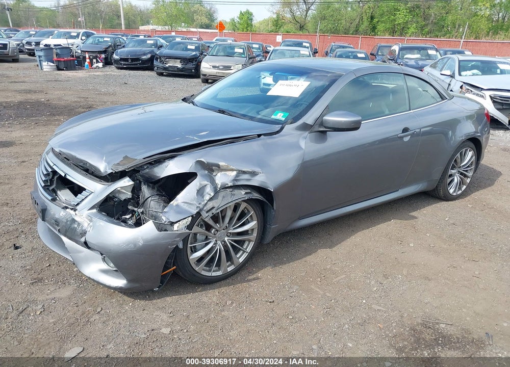 2012 INFINITI G37 VIN: JN1CV6FE9CM203294