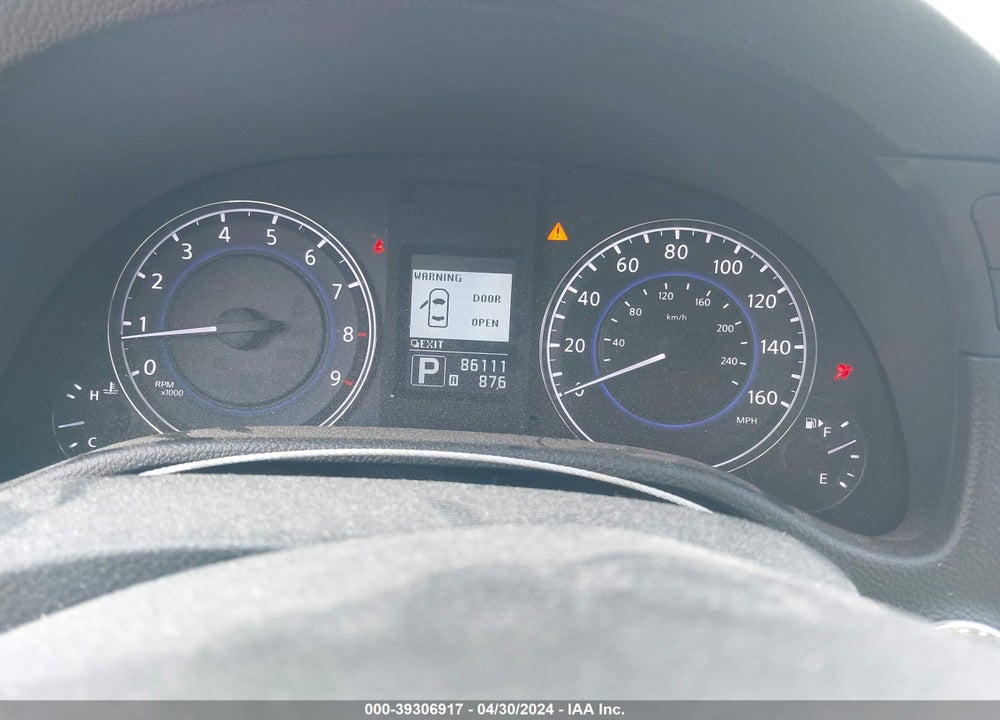2012 INFINITI G37 VIN: JN1CV6FE9CM203294