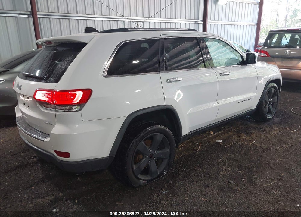 2014 JEEP GRAND CHEROKEE LIMITED VIN: 1C4RJFBG7EC275095