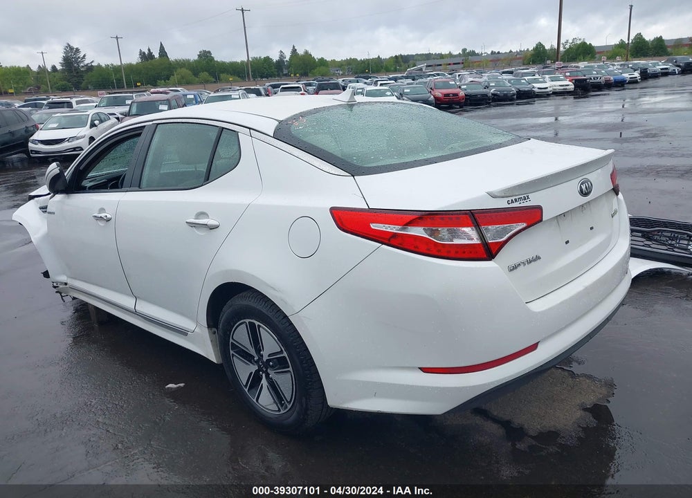 2013 KIA OPTIMA HYBRID LX VIN: KNAGM4AD8D5052686