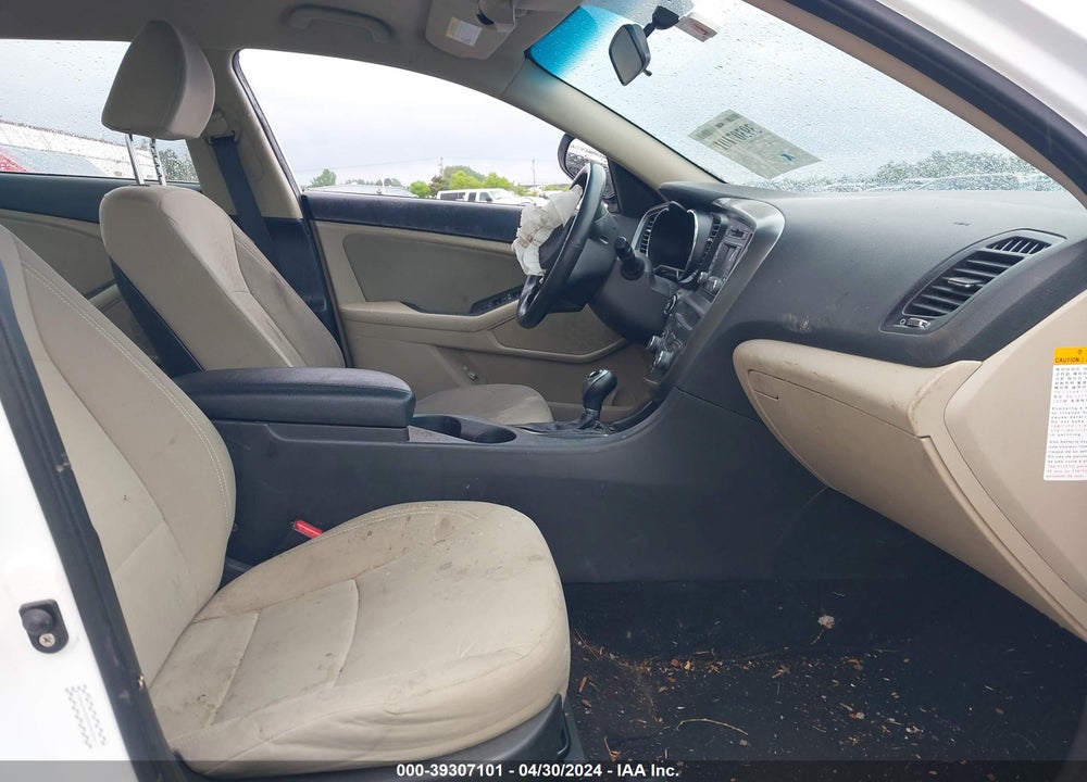 2013 KIA OPTIMA HYBRID LX VIN: KNAGM4AD8D5052686