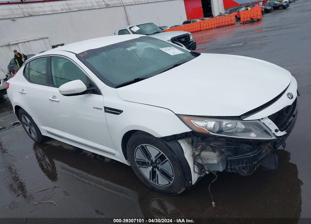 2013 KIA OPTIMA HYBRID LX VIN: KNAGM4AD8D5052686