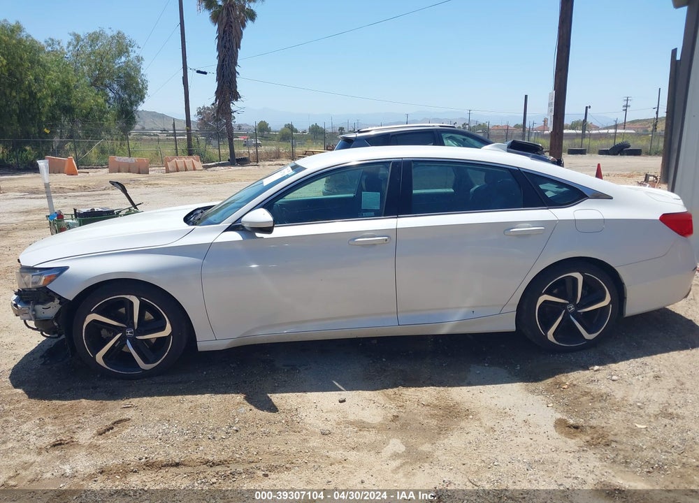 2018 HONDA ACCORD SPORT VIN: 1HGCV1F36JA108643