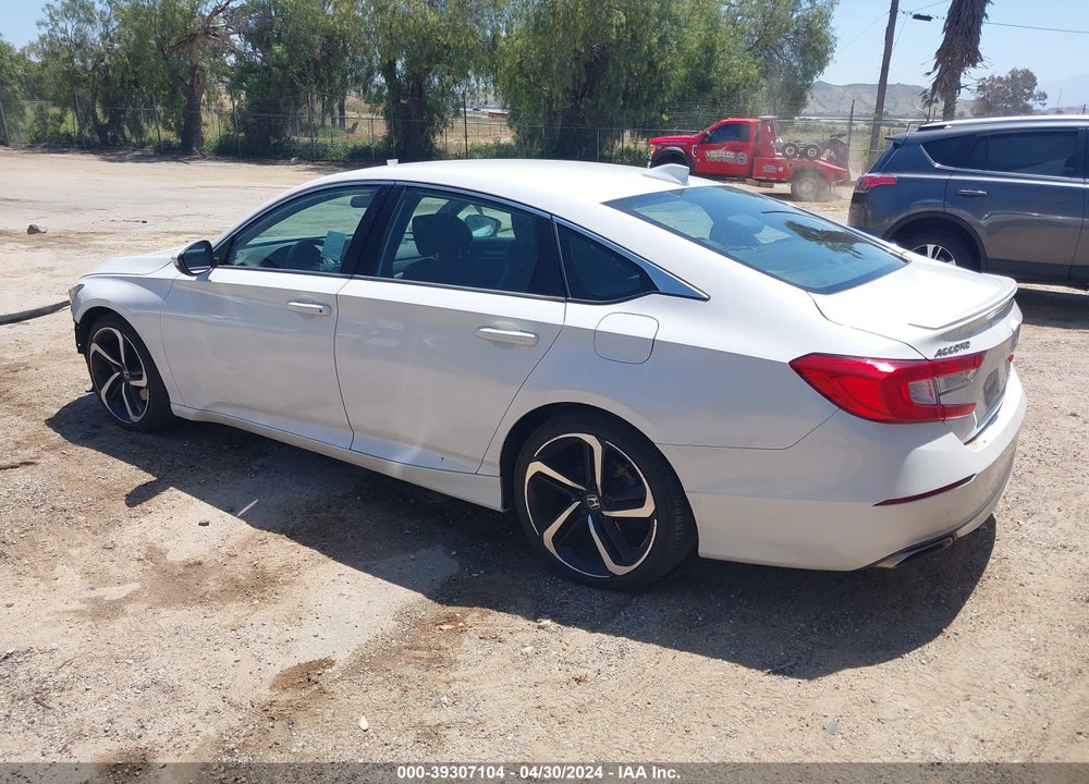 2018 HONDA ACCORD SPORT VIN: 1HGCV1F36JA108643