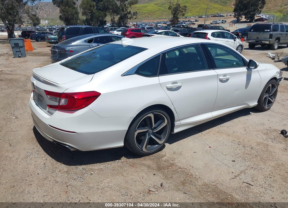 2018 HONDA ACCORD SPORT VIN: 1HGCV1F36JA108643