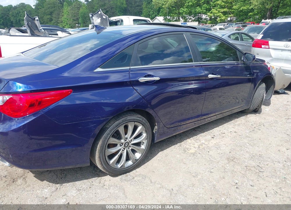 2012 HYUNDAI SONATA SE VIN: 5NPEC4ACXCH336422