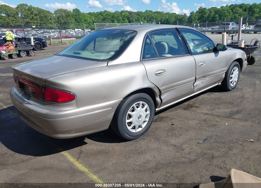 1999 BUICK CENTURY CUSTOM VIN: 2G4WS52MXX1447866