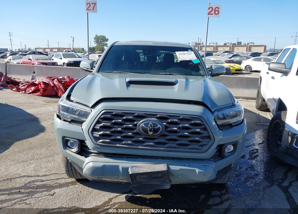 2022 TOYOTA TACOMA TRD SPORT VIN: 3TMBZ5DN7NM032143