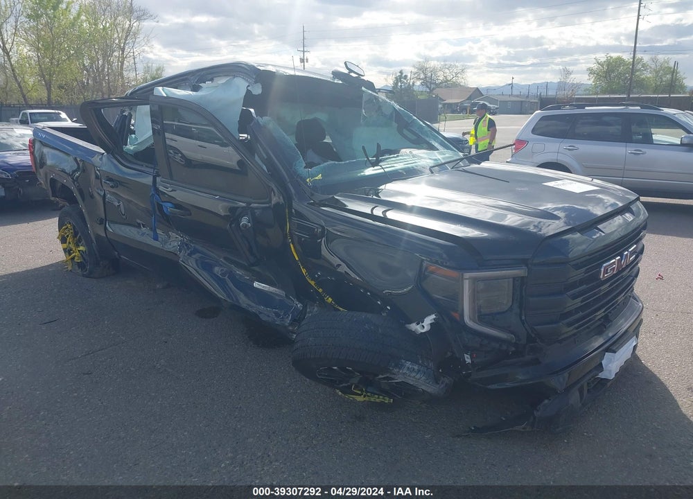 2022 GMC SIERRA 1500 4WD SHORT BOX ELEVATION WITH 3SB VIN: 3GTPUCEK5NG544592