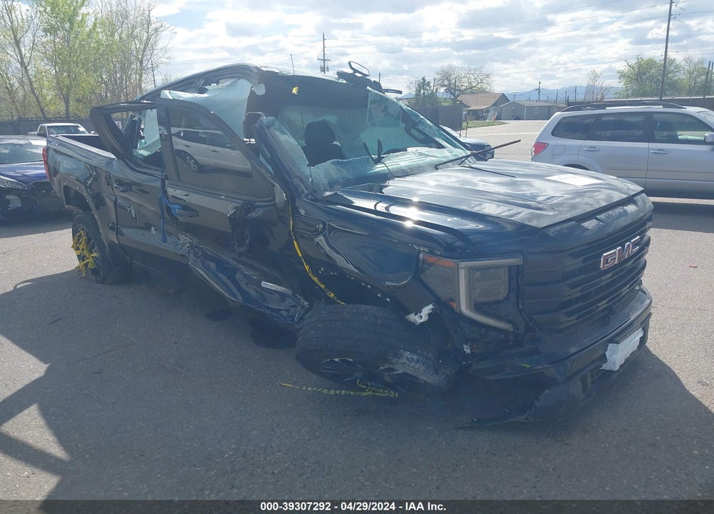 2022 GMC SIERRA 1500 4WD SHORT BOX ELEVATION WITH 3SB VIN: 3GTPUCEK5NG544592