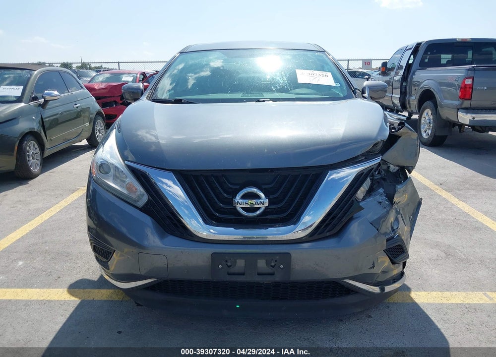 2017 NISSAN MURANO S VIN: 5N1AZ2MG7HN135595