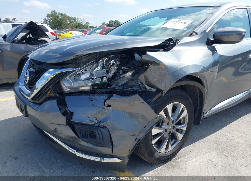 2017 NISSAN MURANO S VIN: 5N1AZ2MG7HN135595