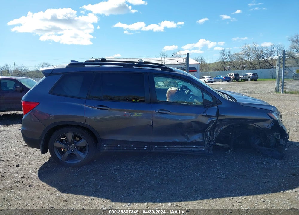 2019 HONDA PASSPORT TOURING VIN: 5FNYF8H99KB001185