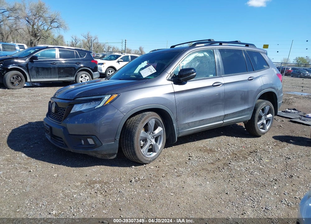 2019 HONDA PASSPORT TOURING VIN: 5FNYF8H99KB001185