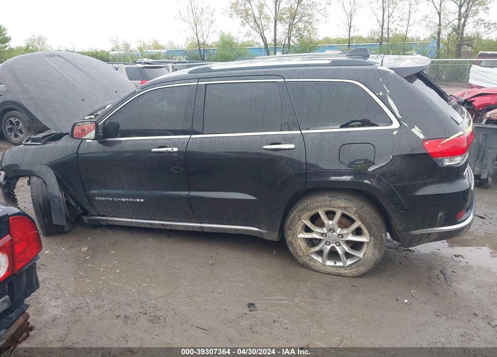 2014 JEEP GRAND CHEROKEE SUMMIT VIN: 1C4RJFJTXEC264963