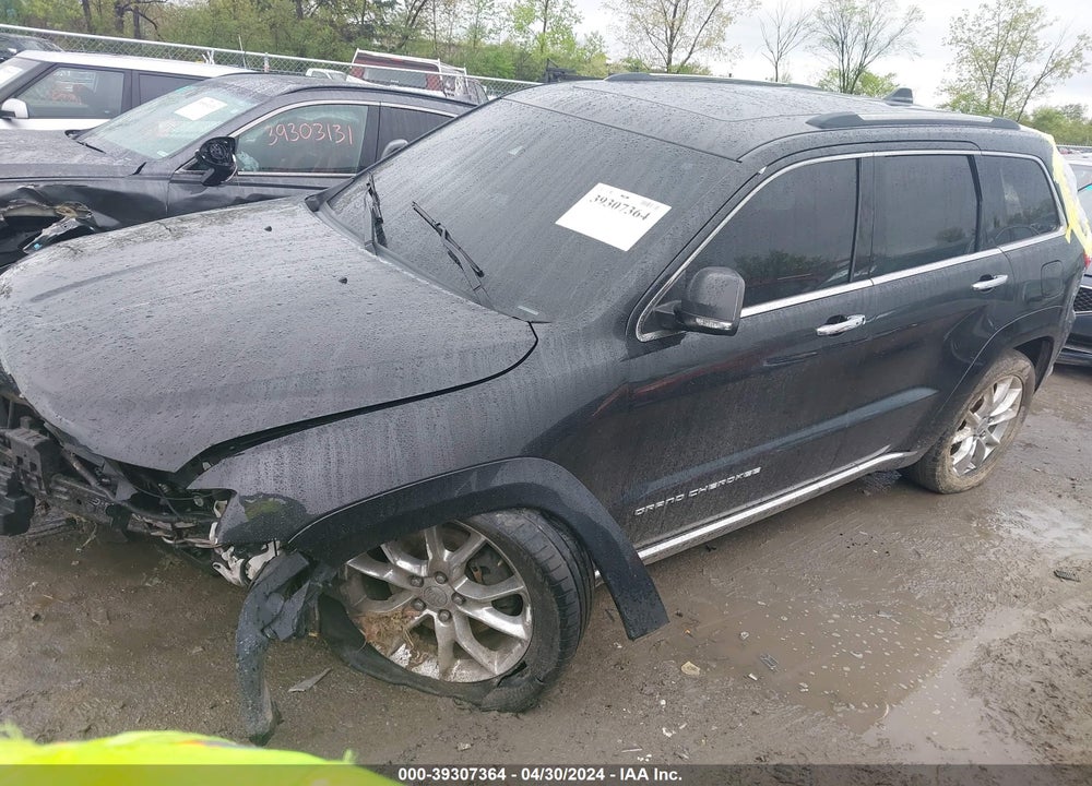 2014 JEEP GRAND CHEROKEE SUMMIT VIN: 1C4RJFJTXEC264963