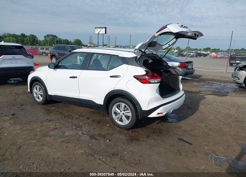 2024 NISSAN KICKS S XTRONIC CVT VIN: 3N1CP5BV2RL485842