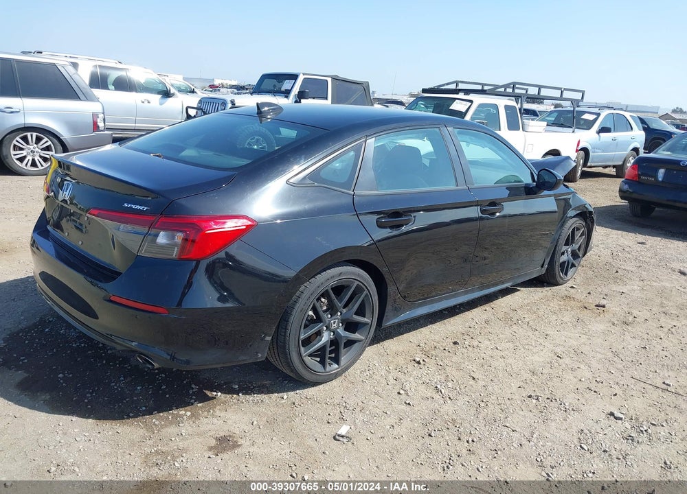 2022 HONDA CIVIC SPORT VIN: 2HGFE2F55NH530687