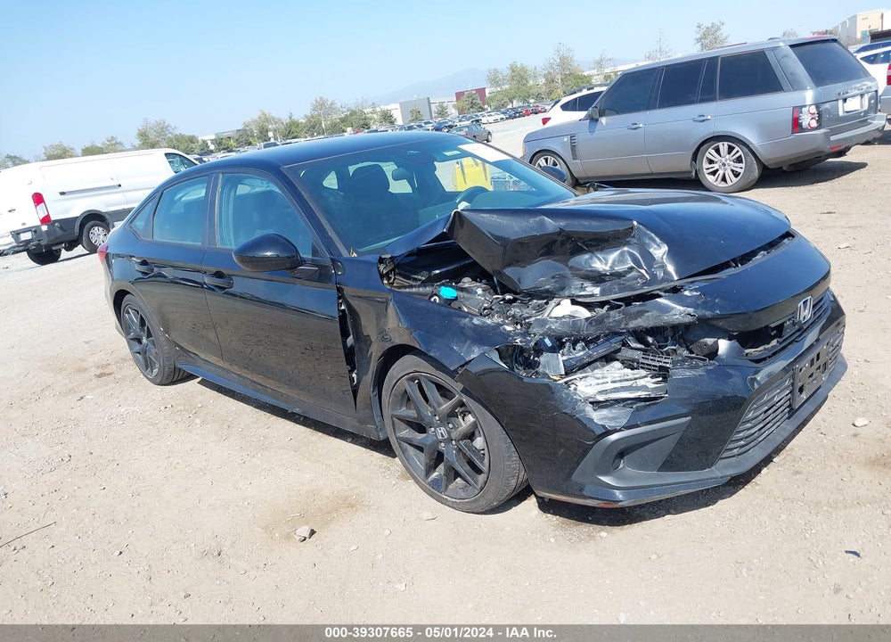 2022 HONDA CIVIC SPORT VIN: 2HGFE2F55NH530687