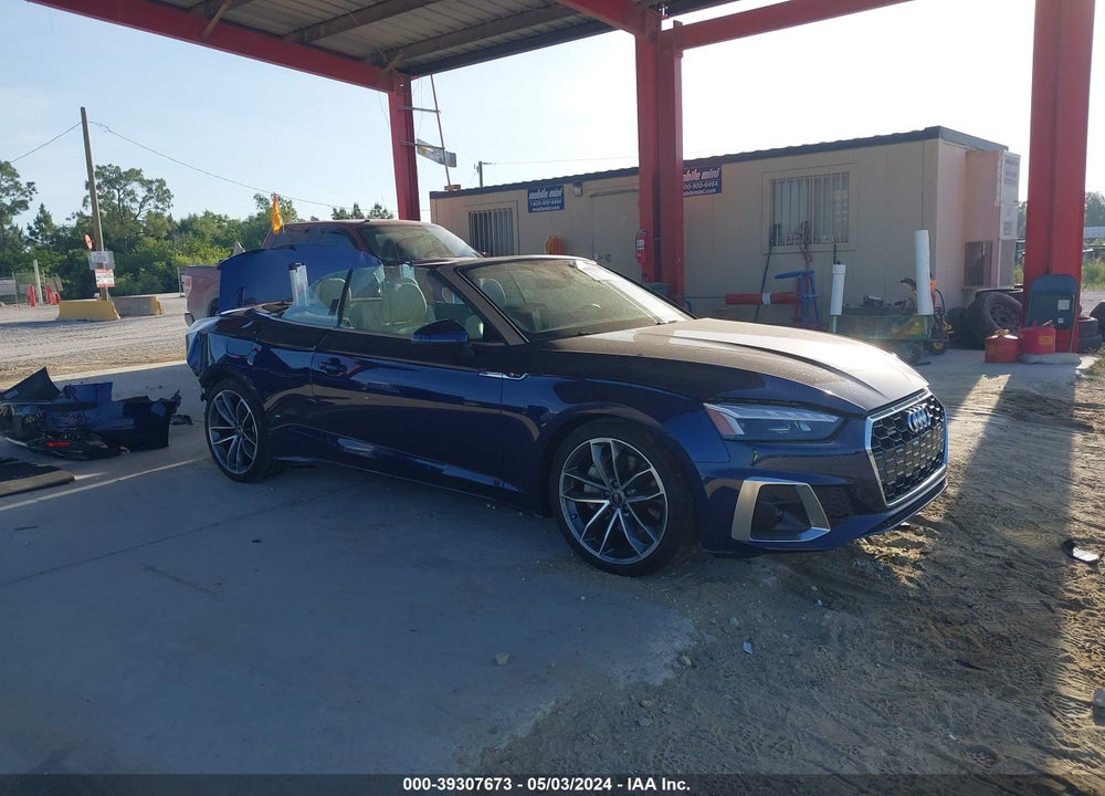 2023 AUDI A5 CABRIOLET PREMIUM PLUS 45 TFSI S LINE QUATTRO S TRONIC VIN: WAU4AGF50PN006675