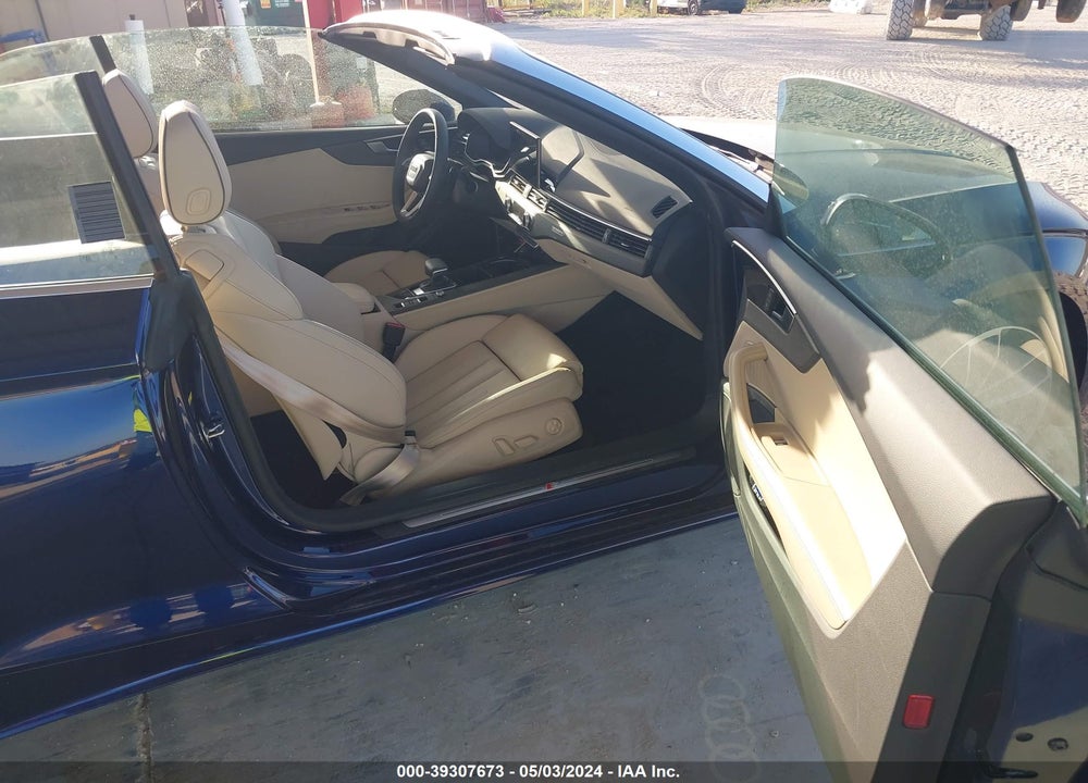 2023 AUDI A5 CABRIOLET PREMIUM PLUS 45 TFSI S LINE QUATTRO S TRONIC VIN: WAU4AGF50PN006675