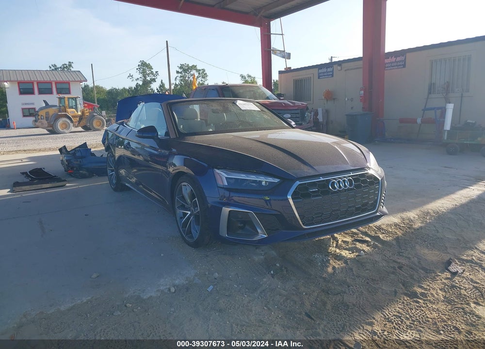 2023 AUDI A5 CABRIOLET PREMIUM PLUS 45 TFSI S LINE QUATTRO S TRONIC VIN: WAU4AGF50PN006675