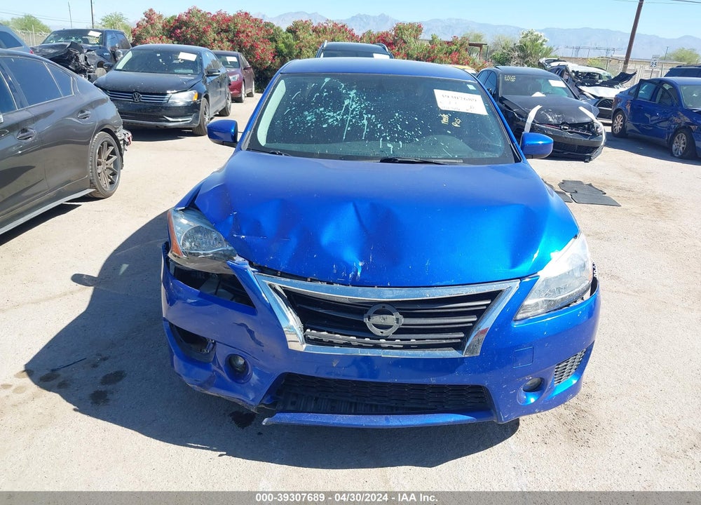 2014 NISSAN SENTRA SR VIN: 3N1AB7AP4EY244186