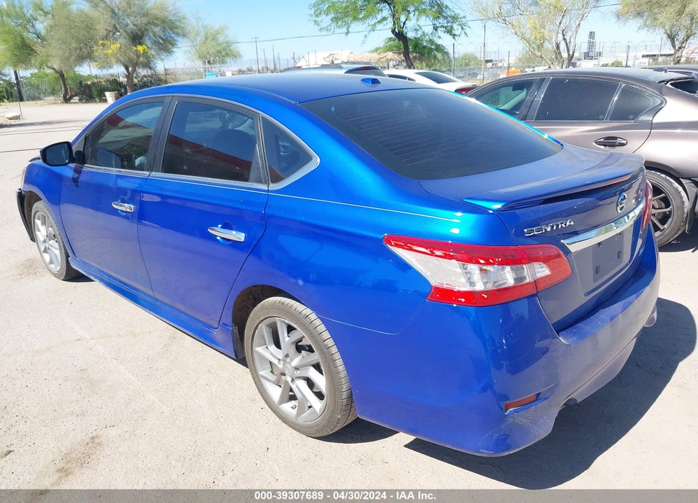 2014 NISSAN SENTRA SR VIN: 3N1AB7AP4EY244186