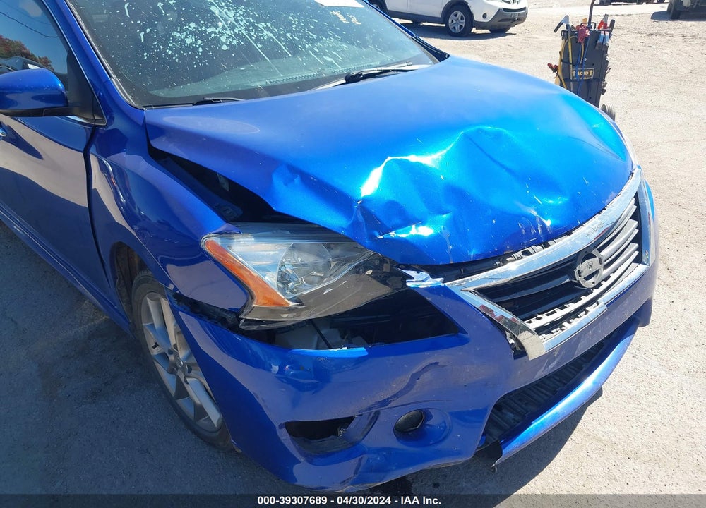 2014 NISSAN SENTRA SR VIN: 3N1AB7AP4EY244186
